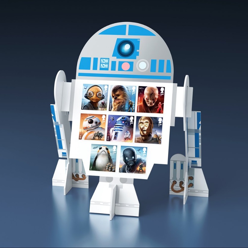 Έρχονται τα Star Wars γραμματόσημα από τα Βασιλικά Ταχυδρομεία