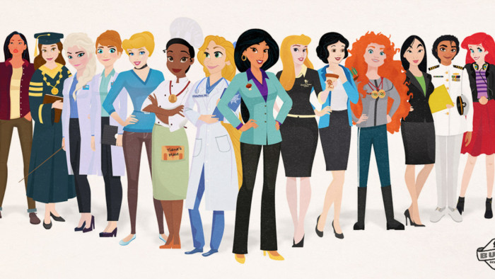Οι πριγκίπισσες της Disney «πιάνουν δουλειά»: Δείτε πώς τις μεταμόρφωσε γνωστός καλλιτέχνης