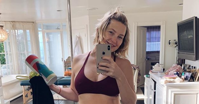 H Kate Hudson δείχνει το σώμα της μόλις 2 μήνες μετά τον τοκετό και εξηγεί πώς σκοπεύει να χάσει 11 κιλά