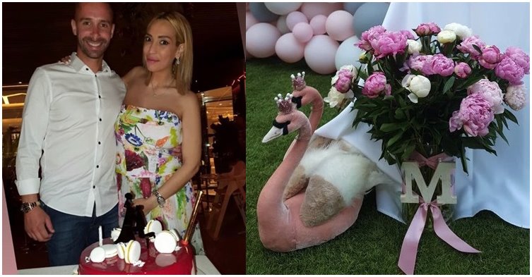 Βγαλμένο από παραμύθι το baby shower της Άντρεας Χριστοδουλίδου