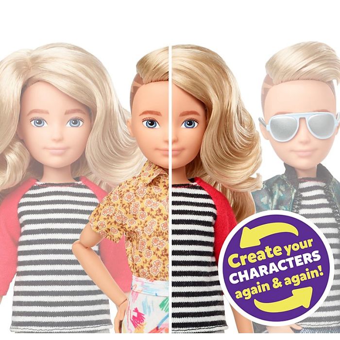 H Mattel λανσάρει κούκλες ουδέτερου φύλου και οι γονείς διχάζονται