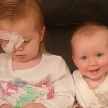 Κοριτσάκι 3 ετών έχασε το μάτι της από σπάνια μορφή καρκίνου