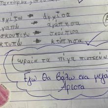 Τα σχόλια αυτού του δασκάλου στις ασκήσεις των μαθητών του πρέπει να γίνουν πράξη σε κάθε τάξη