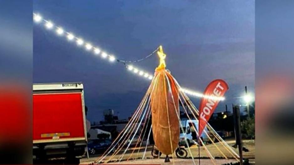 Viral η Big Potato της Ξυλοφάγου με τον απίθανο χριστουγεννιάτικο στολισμό της! (photos)