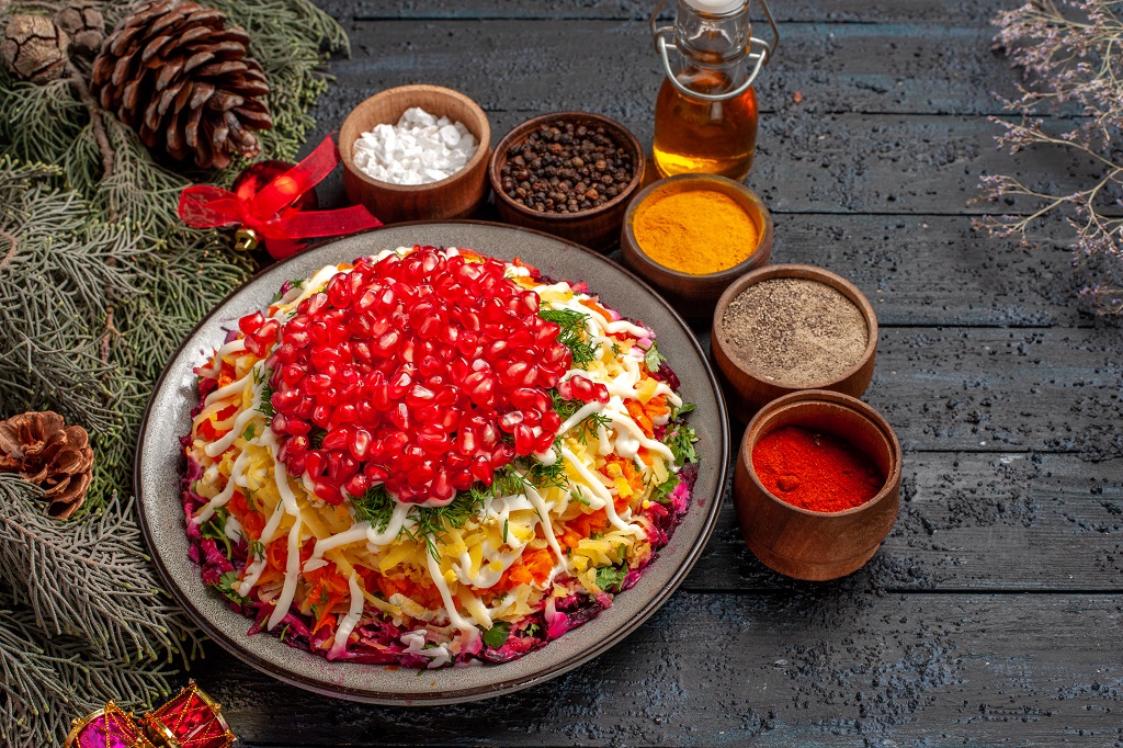 5 πρωτότυπες γιορτινές σαλάτες για το πρωτοχρονιάτικο τραπέζι σας
