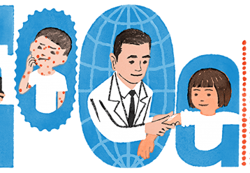 Το σημερινό Google Doodle τιμά τον γιατρό Michiaki Takahashi για το σωτήριο εμβόλιο που ανακάλυψε το 1974