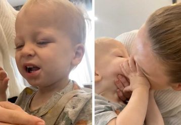 Μαμά έσωσε με την πιο απίθανη τεχνική το μωρό της, όταν κάτι του σφήνωσε στη μύτη (video)