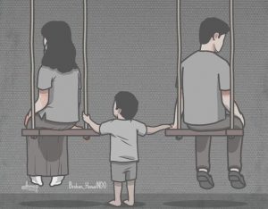 «Και να θυμόμαστε πάντα, πως κάθε παιδί θέλει μια ζεστή οικογένεια... Με την μαμά και τον μπαμπά»