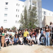 Στο υπέροχο Διεθνές Πάρκο Γλυπτικής του Δήμου Αγίας Νάπας οι μαθητές του Παγκύπριου Λυκείου Λάρνακας