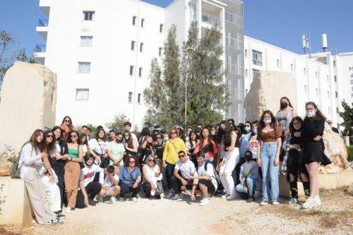 Στο υπέροχο Διεθνές Πάρκο Γλυπτικής του Δήμου Αγίας Νάπας οι μαθητές του Παγκύπριου Λυκείου Λάρνακας