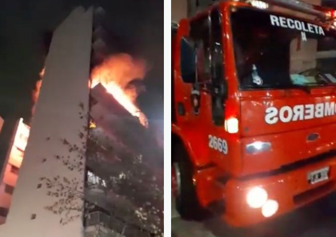 Τρόμος στο Μπουένος Άιρες: Εγκλωβισμένα παιδιά σε φλεγόμενο κτήριο 14 ορόφων