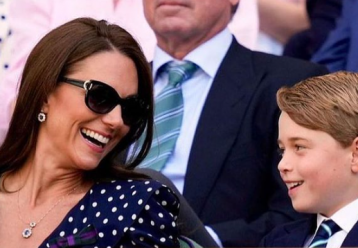 O πρίγκιπας Τζορτζ «σκαλίζει» τη μύτη του στο Wimbledon και το διαδίκτυο παραληρεί! (εικόνες)