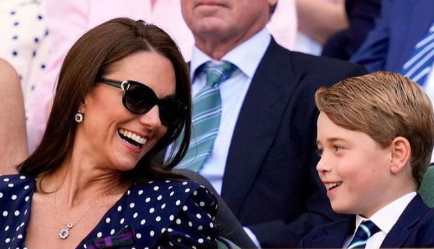 O πρίγκιπας Τζορτζ «σκαλίζει» τη μύτη του στο Wimbledon και το διαδίκτυο παραληρεί! (εικόνες)