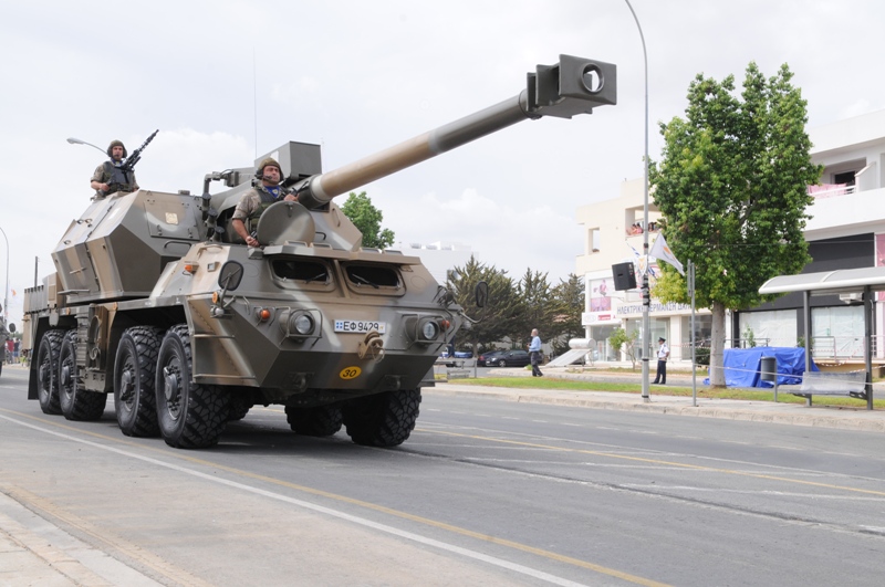 Παρέλαση για τα 62 χρόνια από την ανεξαρτησία της Κυπριακής Δημοκρατίας