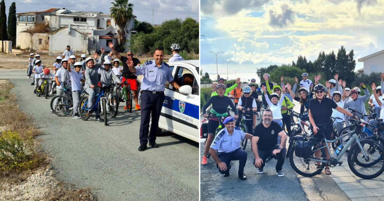 «Ποδηλατώ με ασφαλεία στην Γειτονιά του Σχολείου μας»: Μια εξαιρετική μαθητική δράση στην Αγ. Νάπα