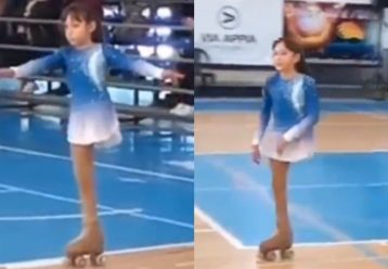 "Τίποτα δεν είναι αδύνατον": Γνωρίστε την 11χρονη πρωταθλήτρια που κάνει πατινάζ με ένα πόδι