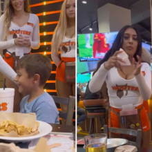 Πάρτι για τα 5α γενέθλια στα... Hooters: Αυτή η μαμά έφαγε το "κράξιμο" της ζωής της