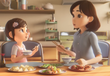 Let's eat: Η ανυπέρβλητη αγάπη μαμάς - κόρης μέσα από ένα πιάτο φαγητό (vid)